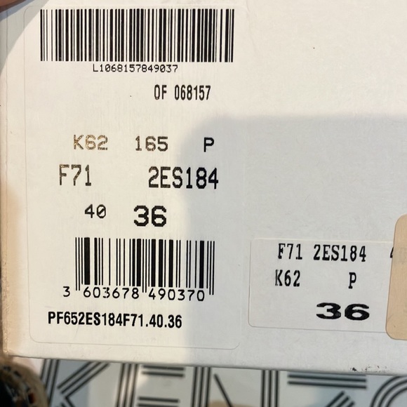 Kenzo Shoes Tiger-Print Slip On Espadrilles EU 36 - Picture 7 of 8